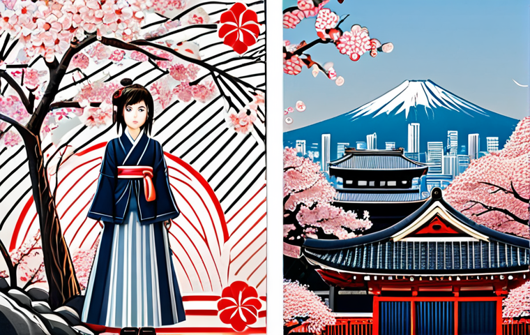 ローカライゼーション戦略 (Rōkaraizeshon Senryaku - Localization Strategy)**

A visual representation of adapting a Western product (e.g., a smartphone app) for the Japanese market. Show the original app icon alongside a redesigned icon featuring Japanese cultural motifs (e.g., a stylized kanji character, sakura blossoms). Background elements include a blend of Tokyo cityscape and traditional Japanese patterns. The image conveys a sense of cultural harmony and innovation.

*   `perfect anatomy`, `correct proportions`, `natural pose`
*   `safe for work`
*   `appropriate content`
*   `fully clothed`
*   `modest`

**
